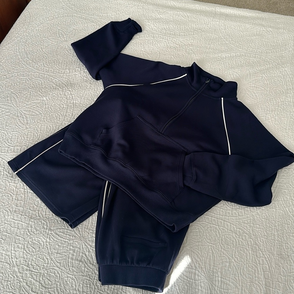 Offline by Aerie navy track suit, size M